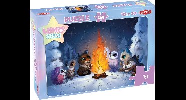 Lumo Stars Puzzel By the Fire - 56 Stukjes