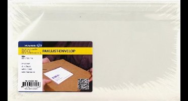 Raadhuis paklijstenvelop - 225x122mm - DL - onbedrukt - 100 stuks - RD-310300-100