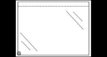 Raadhuis paklijstenvelop - 165x122mm - A6 - onbedrukt - 1000 stuks - RD-310100