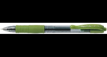Pilot G-2 - Lichtgroen - medium - 0.7mm - 1 stuks
