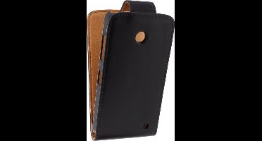 Xccess Leather Flip Case Lumia630/635 bl