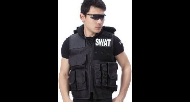 momol SWAT vest - Verstelbaar vest voor carnaval - Politie & Leger