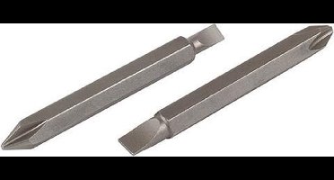 wolfcraft - Dubbele bitset, sleuf/kruiskop (PH) 2-dlg. - 2407000