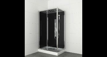 Allibert Gipsy Douchecabine Rechthoekig Hoekmoedel 120x80x225cm