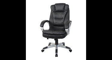 VDD Gaming - Bureaustoel - Directiestoel - Directiestoel Bureaustoel - Luxe Bureaustoel - Ergonomische Bureaustoel - Bureaustoelen voor Volwassenen - Bureau stoel - Stoel - Directiestoel Ergonomisch - Gamestoel - Verrijdbaar - Zwart