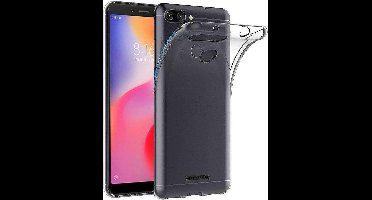 Xiaomi Redmi 6 Soft TPU case - Transparant