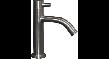 Fonteinkraan Elba Laag 16 cm RVS