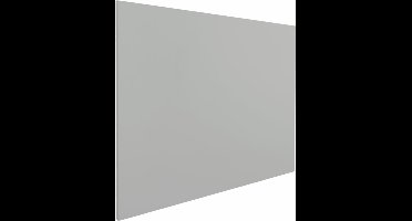 IVOL Whiteboard zonder rand 80x110 cm Grijs - Magnetisch - Frameless