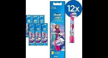 Oral-B Stages Power - Disney Frozen - Opzetborstels - 12 stuks