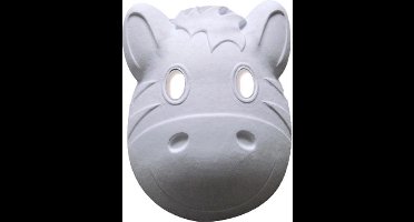 Masker zebra (papier machÃ©)