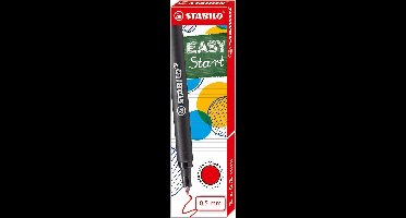Rollerpenvulling STABILO Easy Original rood  0.5mm | 3 stuks