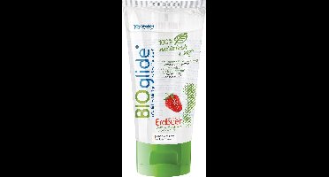 Bioglide - Glijmiddel op Waterbasis - Aardbei - 80 ml