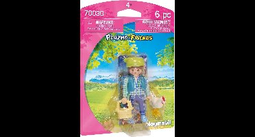 PLAYMOBIL Boerin met Kip - 70030