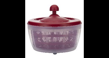 Westmark Slacentrifuge, inhoud: 5 l, ø 26 cm, kunststof, BPA-vrij, Fortuna, kleur: doorzichtig/rood, 24322260