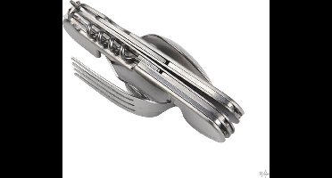 Camp Active Zakbestek 6 In 1 Zilver