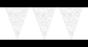 Vlaggenlijn Wit Botanical Cutouts