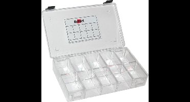 Kelfort Assortimentsdoos leeg 10-vaks kunststof nr. 26