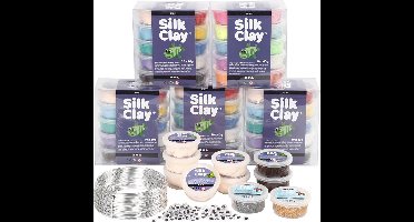 Klassenset voor figuren met Silk Clay®, 1 set