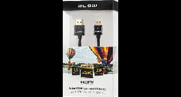 HDMI naar Mini HDMI - 4K - 1,5 meter