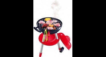 Beeboo Verrijdbare Speelgoedbarbecue met licht en geluid en accesoiress