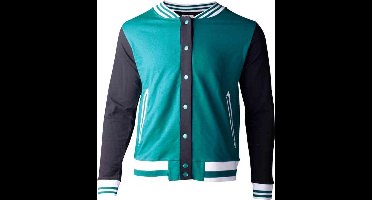 Rick And Morty Varsity jacket -S- Space Travel Groen/Zwart