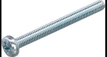 Metaalschroef Ck Philips Verzinkt M6x60mm - 200 stuks