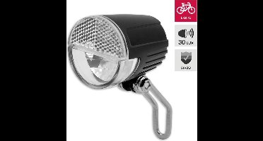 Lynx Koplamp E-bike Led 30 Lux Zwart