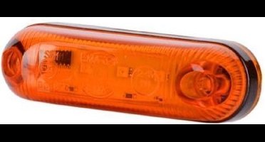 Zijmarkeringslicht - 12/24V - Oranje - LD124