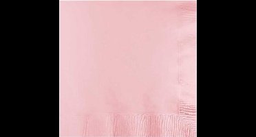 Servetten roze 20 stuks