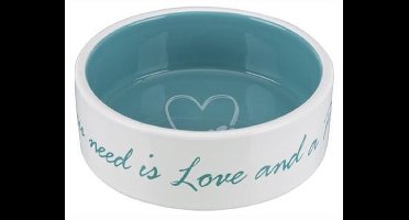 Trixie voerbak pets home petrol 16 cm