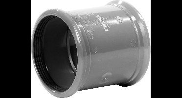 Dyka Steekmof manchet PVC grijs keurmerk BRL52100/BRL52200 75mm
