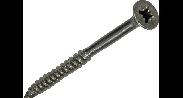 Sam Spaanplaatschroeven PZ2 50x4,5 mm inox/RVS 100 stuks