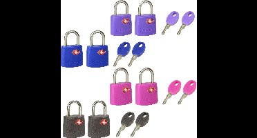 MasterLock TSA Hangslot - Kleur - 23mm - 2 stuks - 4695EURTAST