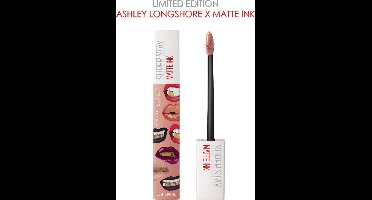 Maybelline Superstay Langhoudende Lippenstift - Matte Ink x Ashley Longshore - 05 Loyalist - Roze - Limited Edition