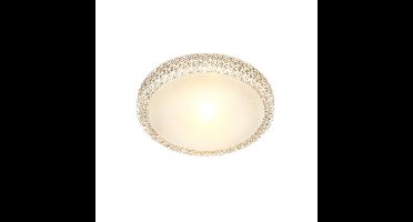 REALITY PEGASUS Plafonniere - Wit - incl. 1x LED 24W - D: 39 cm - Sterreneffect - Dimbaar via schakelaar