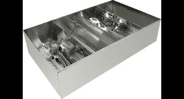 Olympia RVS bestekhouder