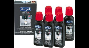 Durgol Swiss Espresso Ontkalker - 3 Verpakkingen = 6 Stuks