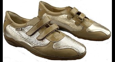 Mephisto PARNEL lederen sneaker voor dames beige - Maat 40.5