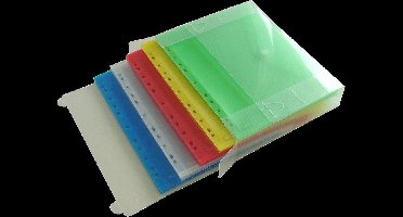 EXXO-HFP #35310 - A4 Ringband Documententas - Assorti kleuren - 1 Draagkoffer @ 25 stuks