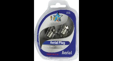 HQ Video Connector F Plug 7.0mm Schroef (10x)