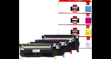 Pixeljet Samsung CLT-P4092C Toner Cartridge - Zwart, Geel, Cyaan en Magenta