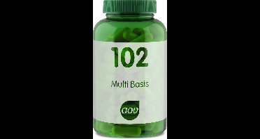 AOV 102 Multi Basis - 120 vegacaps - Multivitaminen - Voedingssupplementen