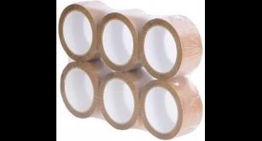 Sigma Verpakkingstape Bruin 66m x 48mm