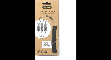 Black+Blum Eau Good Waterfilter met Inox Spiraalveer Geschenkdoos - Houtskool - 60 gram - Zwart