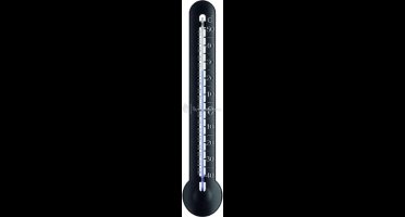 Thermometer Kunststof Zwart/Zilver 28.5 cm