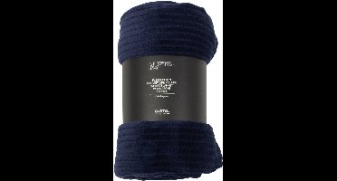 Gusta Fleecedeken 125x150cm Blauw