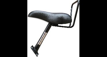 Non-branded Fietszitje Damesfiets Dubbele Stang Zwart - Model 3