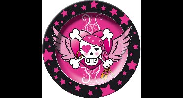 Borden Pink Pirate Girl - 8 stuks