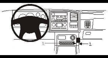 Brodit PDA/GPS/mobiele telefoons accessoires ProClip