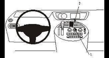 Brodit PDA/GPS/mobiele telefoons accessoires ProClip